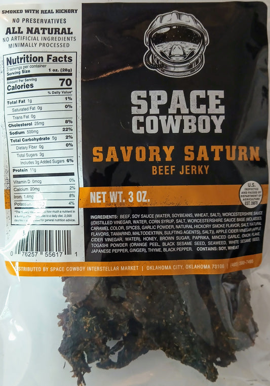 Savory Saturn Beef Jerky